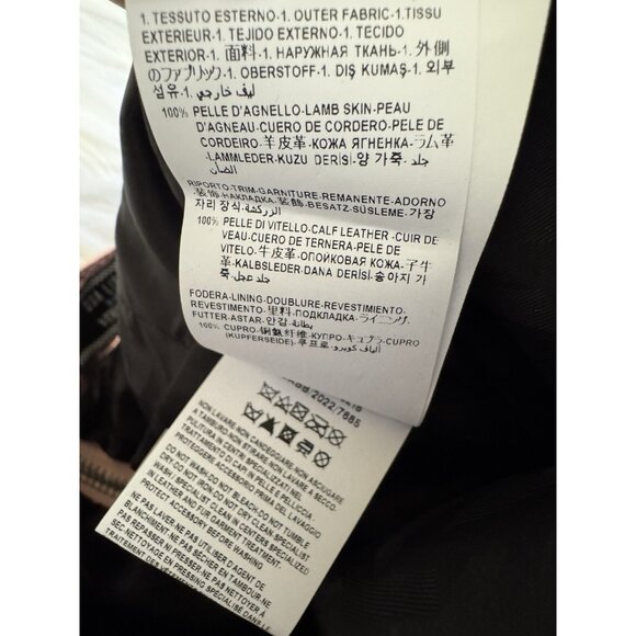 Versace x Dua Lipa New Rock Millennium Laminated Leather Mini Dress Pink 44 - Picture 10 of 14